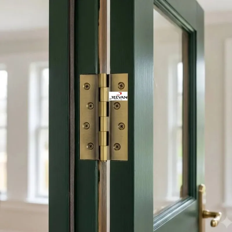 Hinges Brass 4"